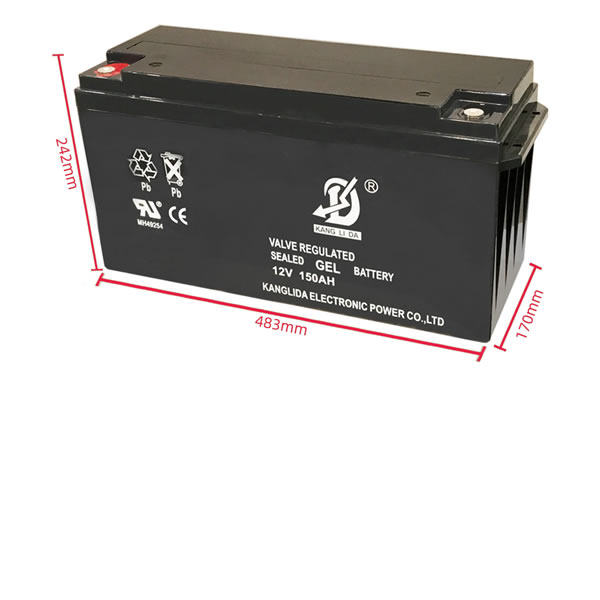 光伏发电用12V150AH蓄电池 康利达12V150AH蓄电池