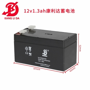 12v1.3ah防火卷帘门控制器电池 12v铅酸蓄电池